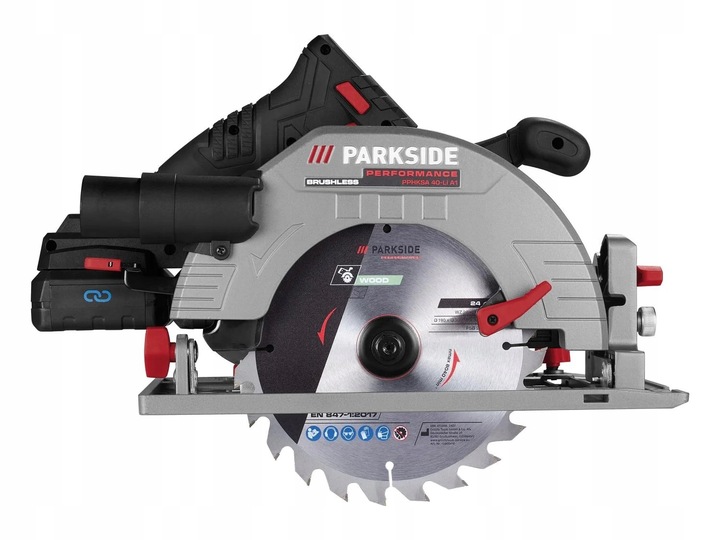 AKUMULATOROWA PIŁA TARCZOWA PARKSIDE PPHKSA 40-Li A1 40V 190 MM +