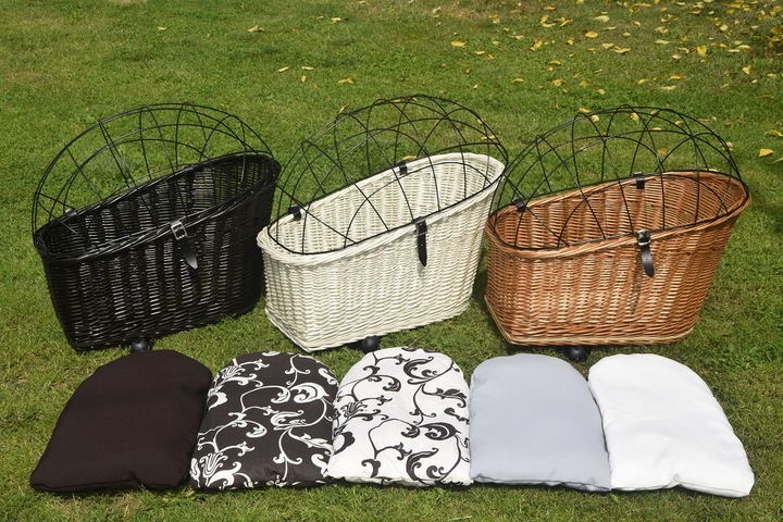 KOSZYK wiklinowy KOSZ na rower BAGAŻNIK dla PSA