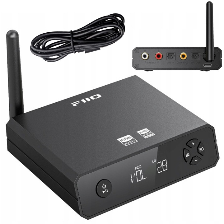 FIIO BR13 ADAPTER BLUETOOTH 5.1 aptX HD LL ADAPTIVE HI-RES DAC