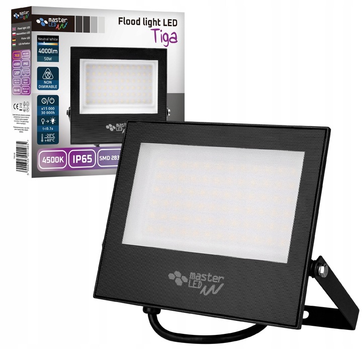 ZESTAW HALOGEN lampa LED 3x 50W STATYW roboczy naświetlacz 4500K