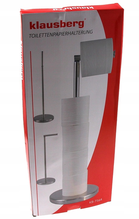 STOJAK NA PAPIER TOALETOWY Z WIESZAKIEM KLAUSBERG