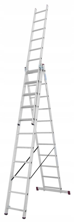KRAUSE CORDA drabina aluminiowa 3x11 30429
