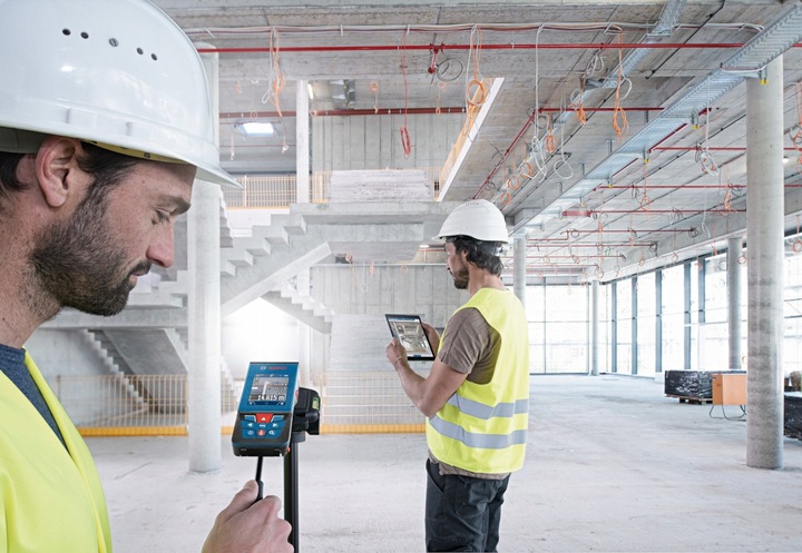 DALMIERZ LASEROWY GLM 150-27 C BOSCH kamera