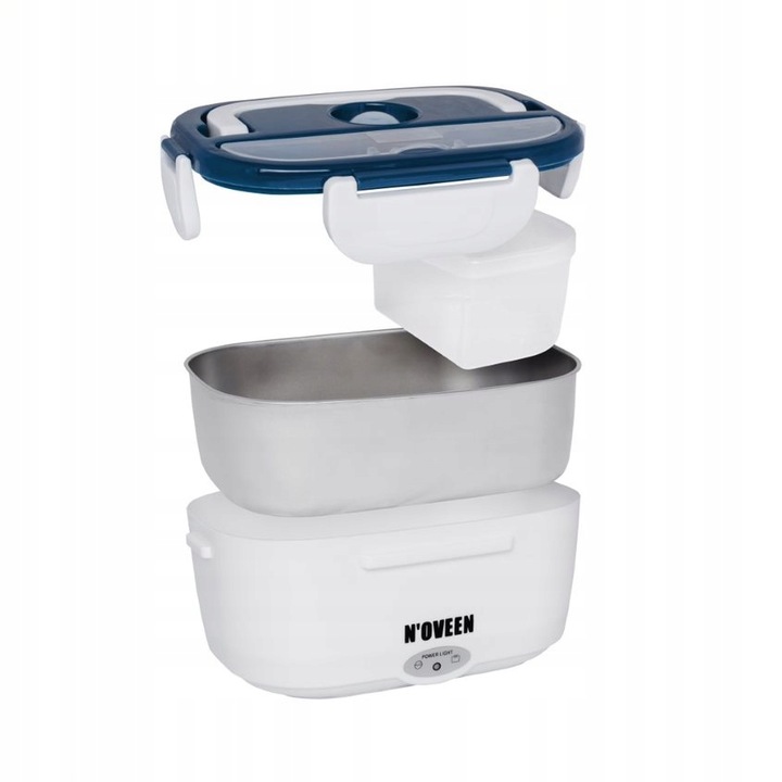 ELEKTRYCZNY LUNCH BOX POJEMNIK TERMOS OBIADOWY 230V 12V 24V + TORBA