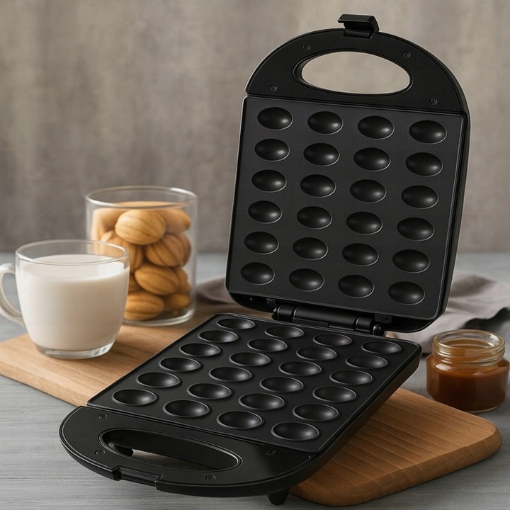 OPIEKACZ DO ORZESZKÓW FORMA NIEPRZYWIERAJĄCA POWŁOKA CIASTEK 24 SZT