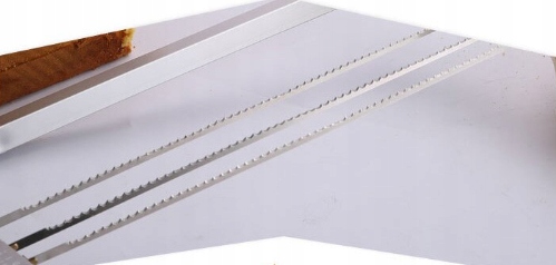 NÓŻ DO CIĘCIA TORTU CIASTA BISZKOPTU STRUNA 3 REGULOWANE OSTRZA