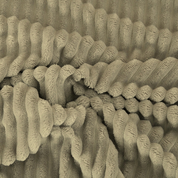 GRUBY KOC WYTŁACZANY PASKI 160x200cm PLED NARZUTA KOLOR DO WYBORU