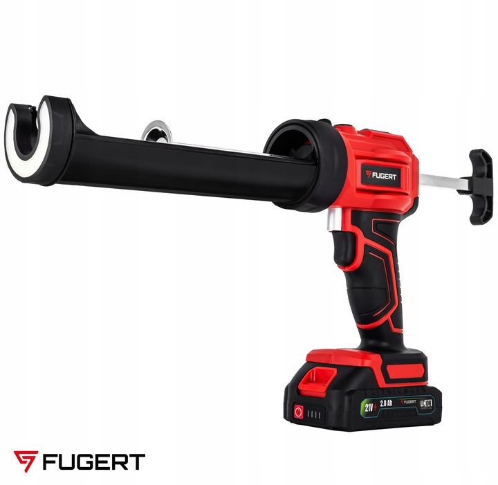 WYCISKACZ PISTOLET DO SILIKONU KLEJU AKUMULATOROWY Z REGULACJĄ