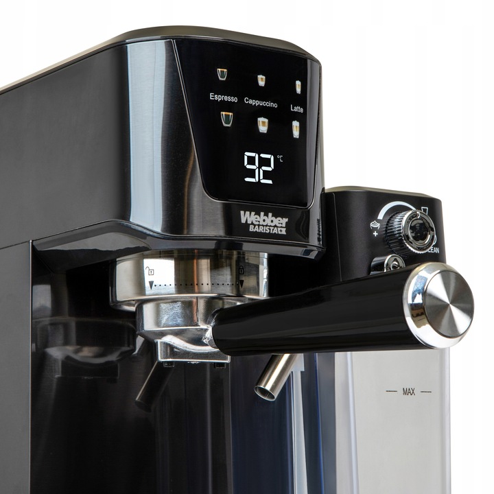 EKSPRES DO KAWY CIŚNIENIOWY KOLBOWY PÓŁAUTOMATYCZNY WEBBER 20 BAR L7