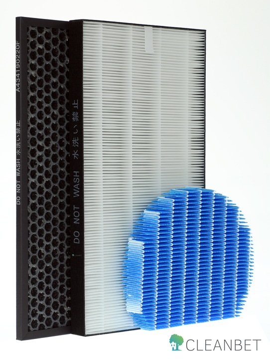 Zestaw filtrów do Sharp KC-D60EUW fz-d60hfe, fz-d60dfe fz-a61mfr