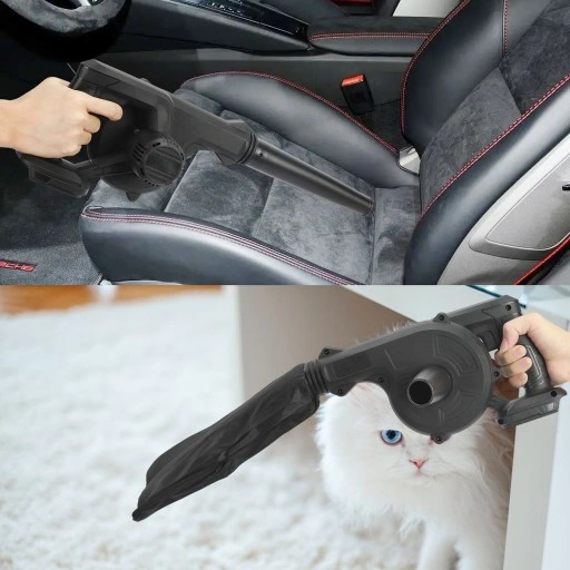 18V ELEKTRYCZNA MINI DMUCHAWA, WYDAJNA,BEZPRZEWODOWA DMUCHAWA DO LIŚCI