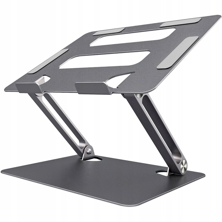 MOZOS ALUMINIOWA PODSTAWKA DO LAPTOPA STOJAK STOLIK UCHWYT POD KOMPUTER