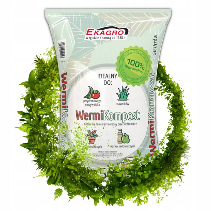 Naturalny Kompost Ekologiczny od Dżdżownic