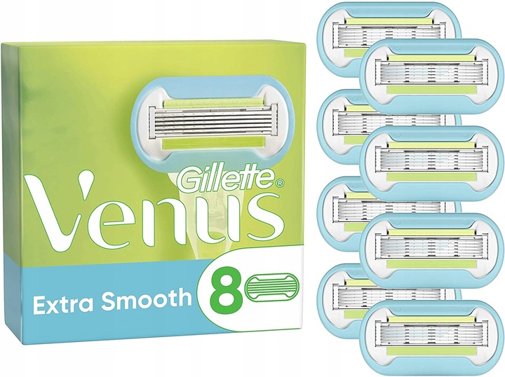 GILLETTE VENUS EXTRA SMOOTH 8SZT WYMIENNE WKŁADY