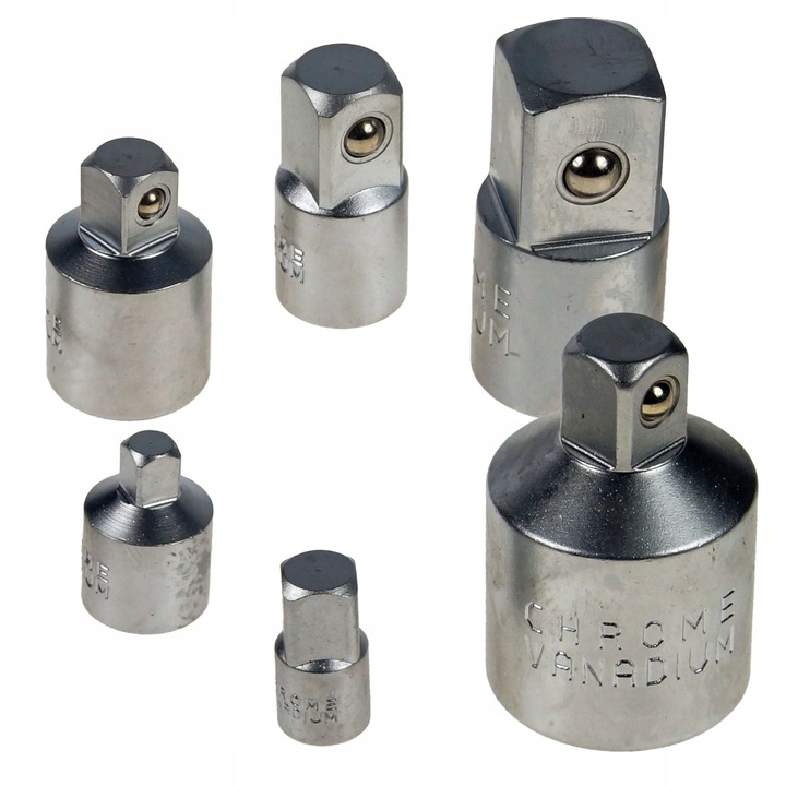 REDUKCJE ADAPTERY REDUKCYJNE 1/2 1/4 3/8 3/4 6 SZT