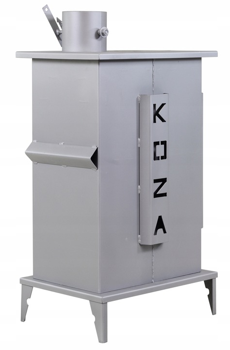 Piec koza piecyk szamotowy 17,5 cegieł stal 2 mm ATEST EKODESIGN