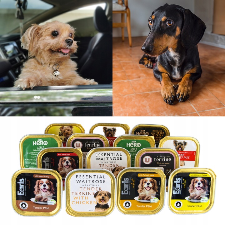 Karma Mokra Dla Psa Tacka Pakiet Zestaw Mieszany mix smaków 150g x