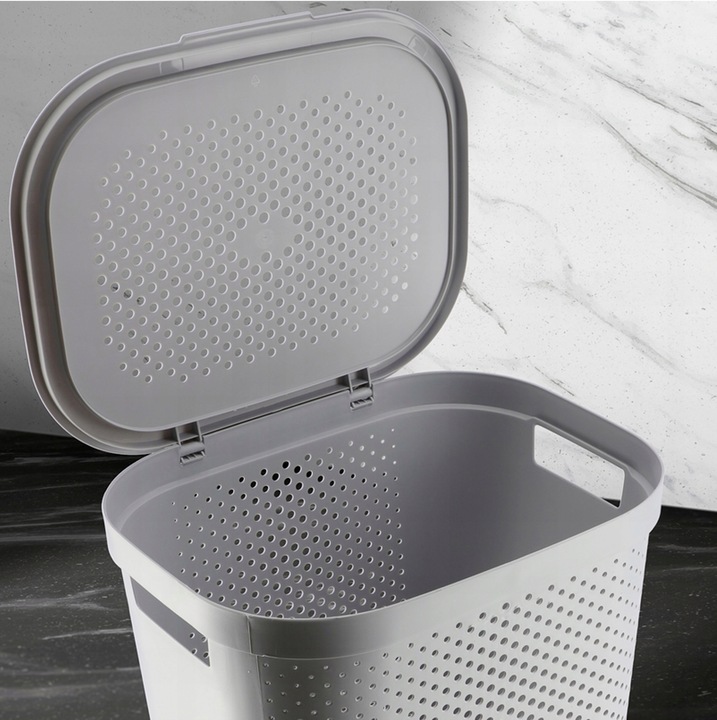 Kosz na pranie Curver INFINITY 60L szary brudownik