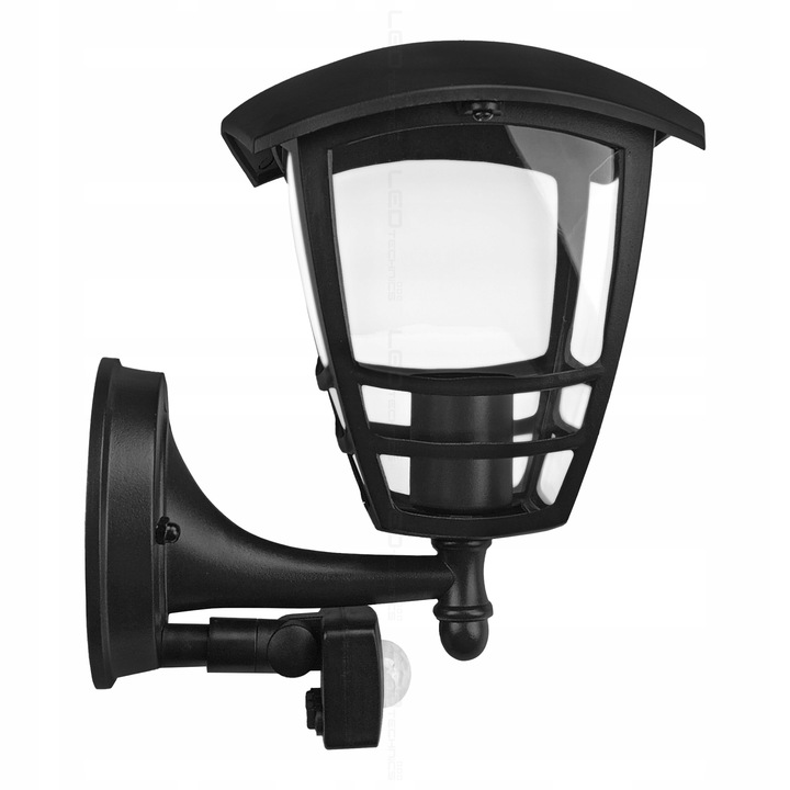 Lampa elewacyjna ogrodowa kinkiet zewnętrzny CZUJNIK RUCHU ZMIERZCHU