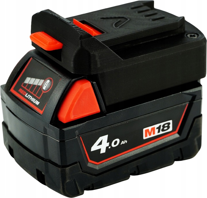 Adapter Baterii Milwaukee M18 Do Narzędzi Yato 18V Przejściówka