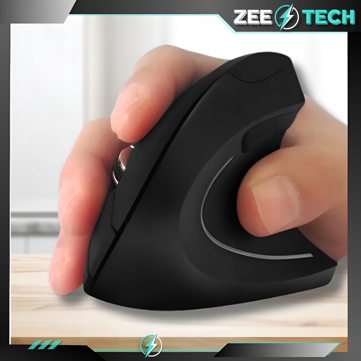 MYSZKA PIONOWA BEZPRZEWODOWA WERTYKALNA CICHA MYSZ DO KOMPUTERA LAPTOPA