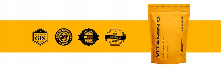 nowmax WITAMINA C 1000 KWAS L-ASKORBINOWY ODPORNOŚĆ SKÓRA DETOX 1000 g