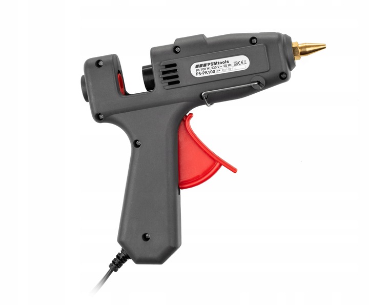 PROFESJONALNY PISTOLET DO KLEJU NA GORĄCO 11MM REGULACJA + KLEJ 1kg 35szt