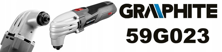 Urządzenie wielofunkcyjne renowator multitool GRAPHITE 250W +