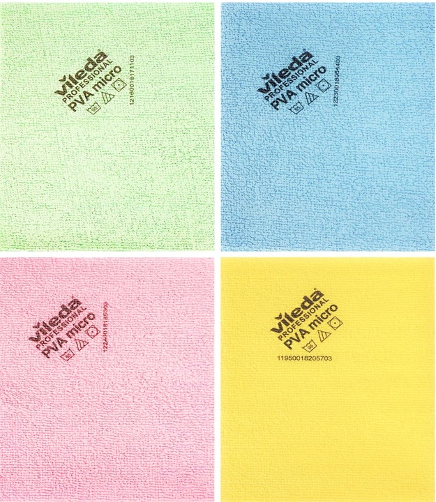 Ścierka Vileda PVA micro PROFESSIONAL magiczna ściereczka 38x35cm 4szt