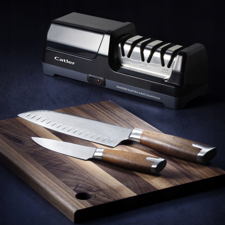 Elektryczna Ostrzałka do Noży Catler EB 900 3 Tarcze Maksymalna