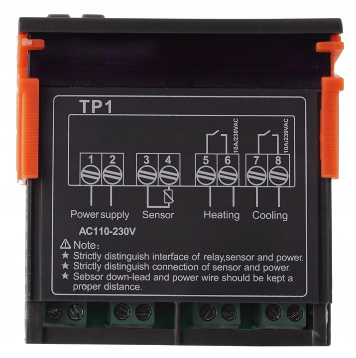 TERMOSTAT REGULATOR TEMPERATURY STEROWNIK ELEKTRONICZNY Z SONDĄ TP1