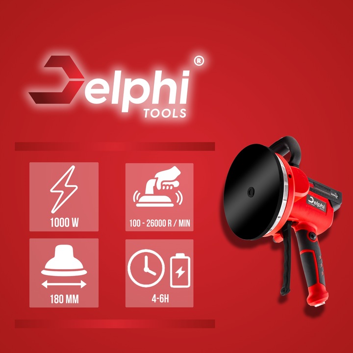 PRZYSSAWKA WIBRUJĄCA DO PŁYTEK WIBRATOR DO POZIOMOWANIA 2xAKU MOCNA