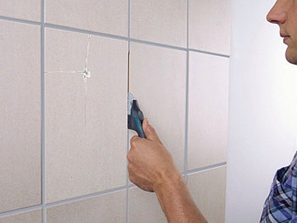 WOLFCRAFT Przyrząd skrobak nóż do usuwania wymiany fug 2-6mm WF5570000