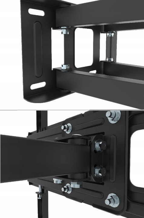 Extra Mocny Obrotowy Uchwyt do Telewizora Wieszak TV 25-70 cali Uniwersalny