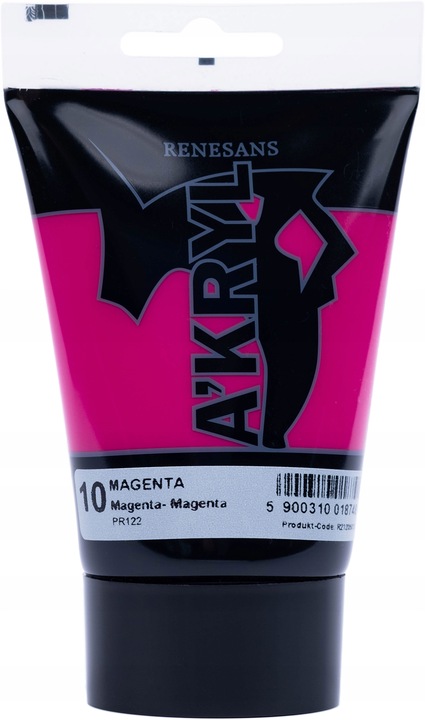 Renesans A'kryl zestaw farb akrylowych 12x100 ml.