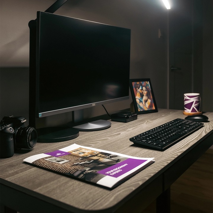 Lampka biurkowa LED Lampa bezcieniowa Kreślarska Glow D8 REGULACJA