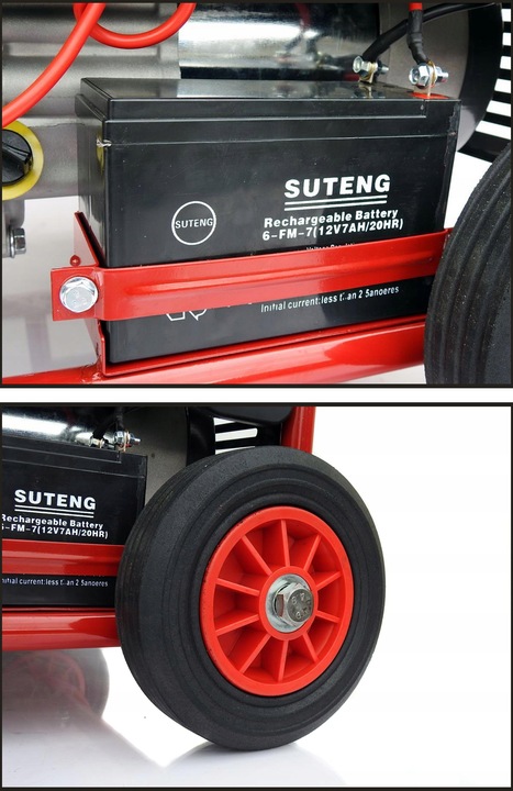 PROFESJONALNY AGREGAT PRĄDOTWÓRCZY 5,2kW ELE-START AVR+ MIEDŹ STOJAN