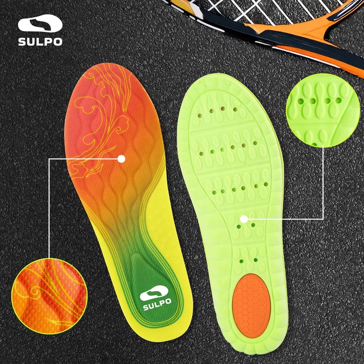 Wkładki do obuwia roboczego SULPO - pianka, oddychające, wygodne