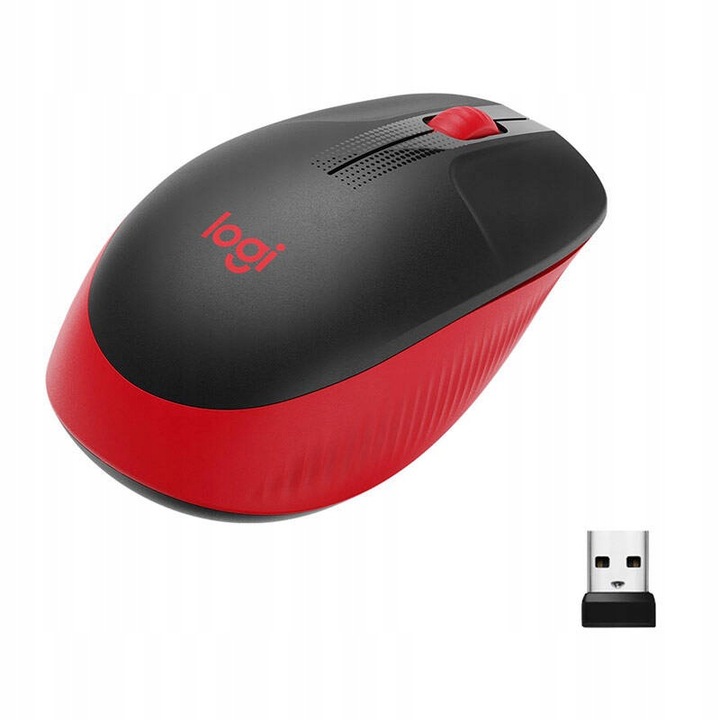MYSZ BEZPRZEWODOWA LOGITECH M190 RED