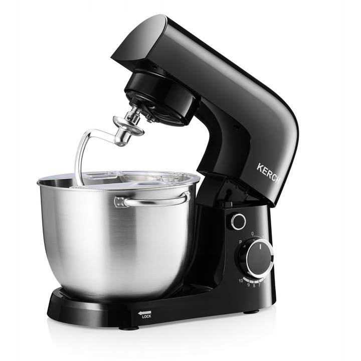 ROBOT KUCHENNY PLANETARNY MIKSER Z MISĄ KERCH MALIA BLACK 5L