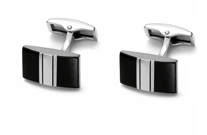 SPINKI + PUDEŁKO Spinka Mankietów Koszuli GREG sk159