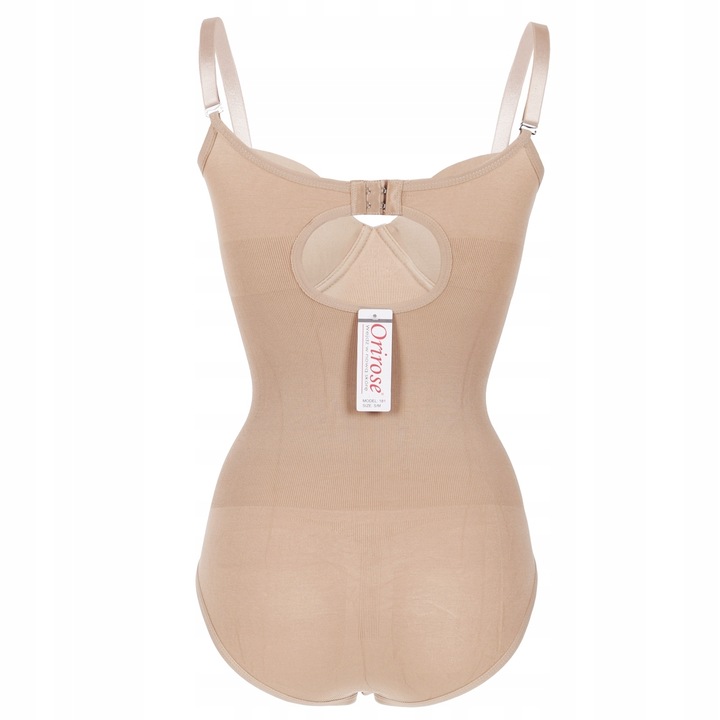 Orirose bezszwowe BODY mocno WYSZCZUPLAJĄCE MODELUJĄCE brzuch talię PUSH-UP