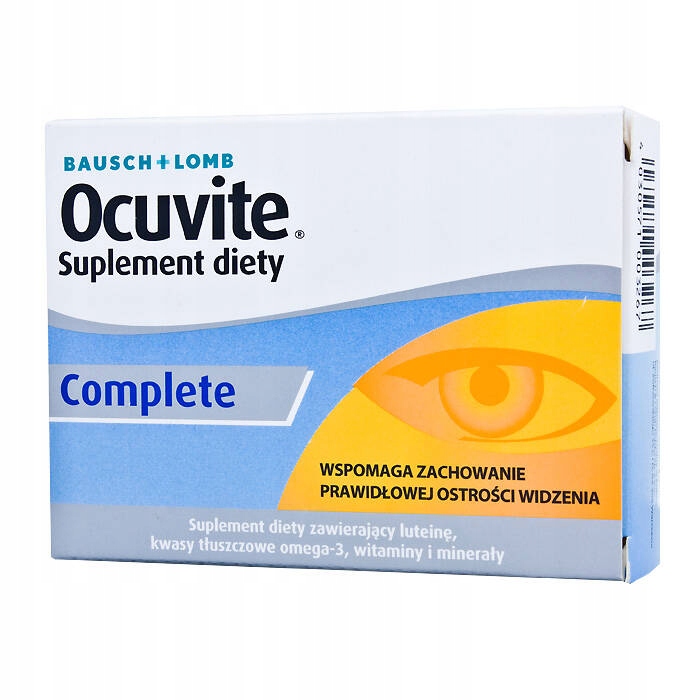 Ocuvite Complete Wsparcie Prawidłowego Widzenia 60 Kapsułek