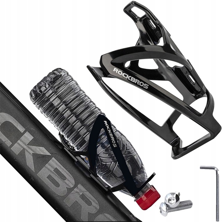 Uchwyt koszyk na bidon do roweru na ramę Rockbros+śruby, imbus