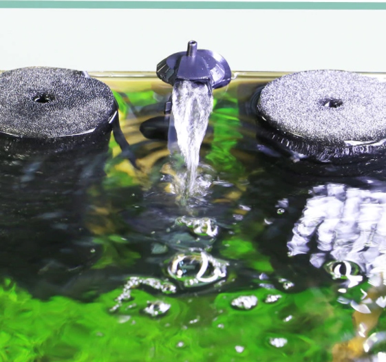 Filtr Gąbkowy Do Akwarium JF-80B z pompą 350l/h z Pojemnikami na Wkłady Bio