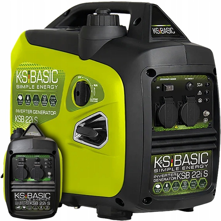 AGREGAT GENERATOR PRĄDU INWERTOROWY CICHY ROZRUCH KSB 22iS K&S