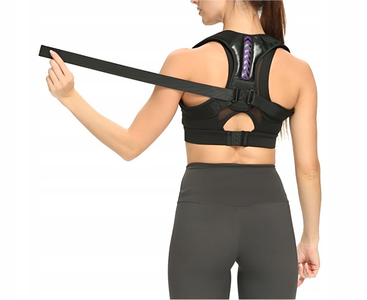 PAJĄCZEK NA PROSTE PLECY KOREKTOR WAD POSTAWY PROFESJONALNY GEARZ ROZMIAR M