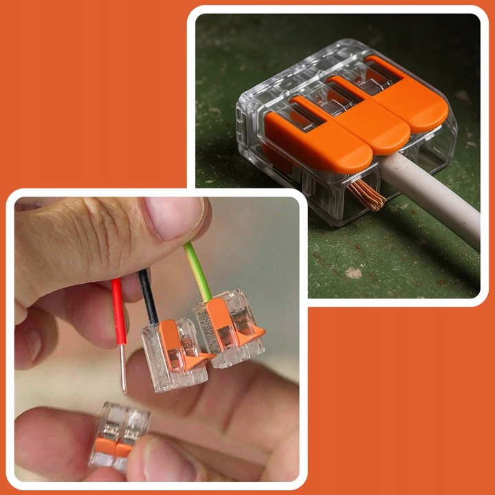 SZYBKOZŁĄCZKA SZYBKOZŁĄCZKI 55 ELEMENTÓW 2 3 5 TOROWE ZESTAW 55 SZT