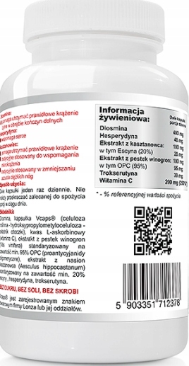 WISH Na krążenie 60 kaps. diosmina kasztanowiec