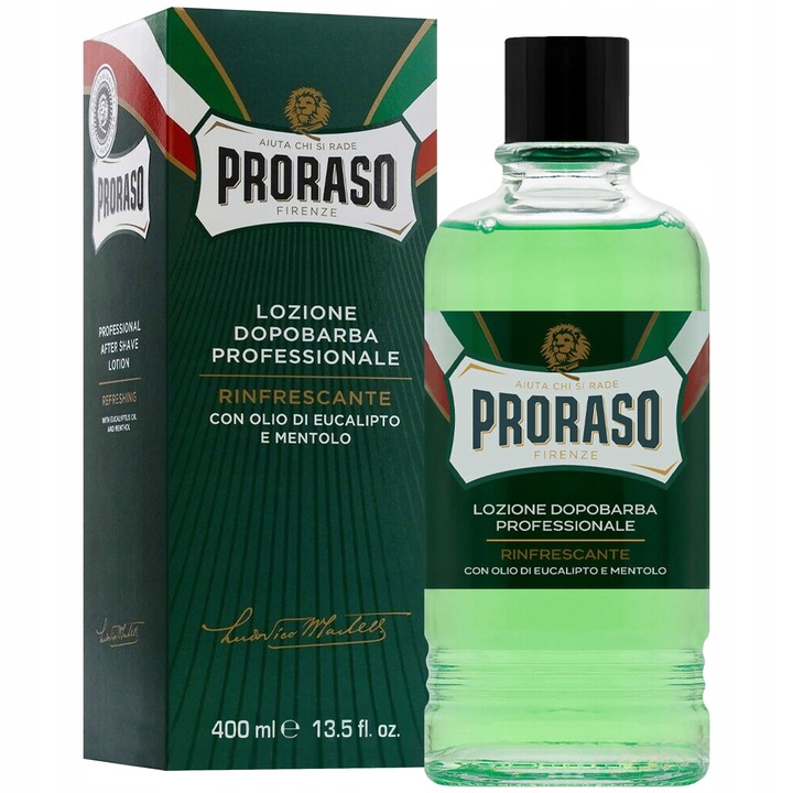 Proraso Refreshing Aftershave - chłodząca woda po goleniu eukaliptusowa